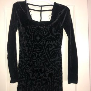 Free People Velvet Pattern Dress